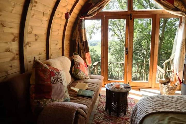 Log cabin for 4 people, with terrace, with pets - 1