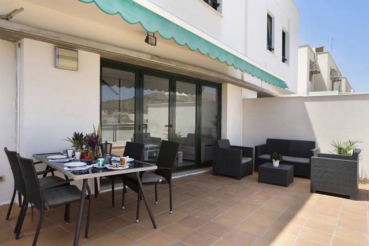 Vacation Home El Risco with Mountain View, Open Terrace & Wi-Fi in Puerto Rico (Gran Canaria), Mogán
