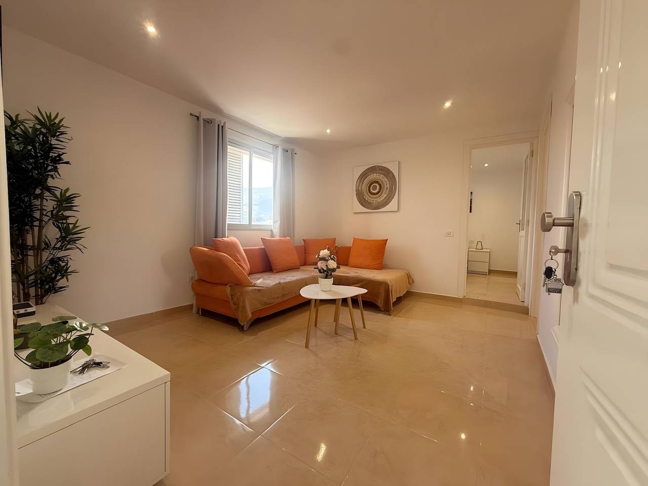 Entire apartment, Vacation Apartment 'Nature and Calm Escape' with Mountain View and Wi-Fi in San Bernardo, Los Silos