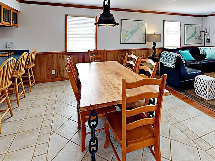 Vacation rental for 7 people, with terrace in Ocracoke