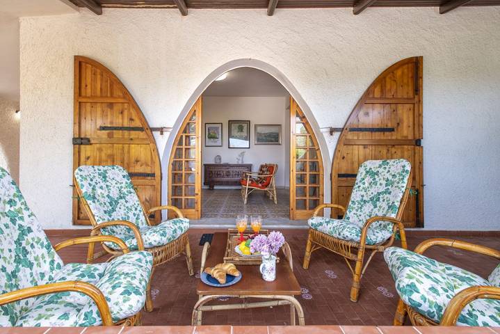 Appartement de vacances pour 5 personnes, avec jardin