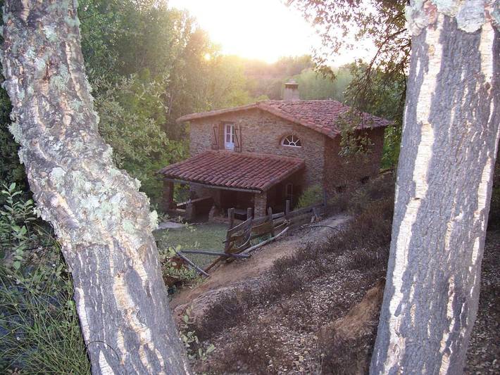 Casa rural para 4 personas, con Terraza y Jardín además de Piscina y Vistas en Galaroza