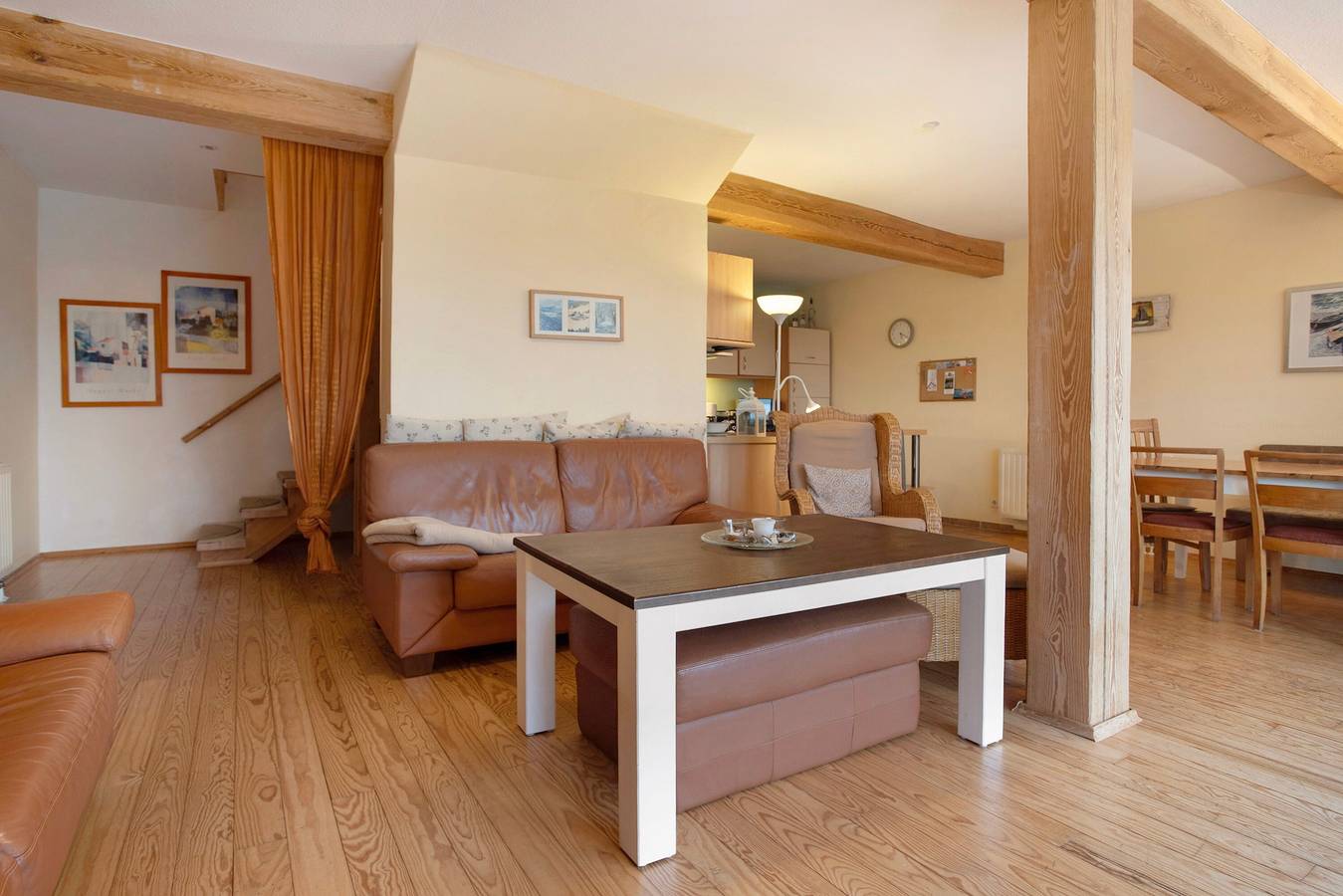 Apartamento entero, Apartamento "Poggenkrug Halbsguth" con vistas al lago, terraza privada y Wi-Fi in Hohendorf, Wolgast