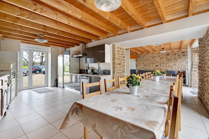 Maison de vacances pour 15 personnes, avec jardin, animaux acceptés en Ille-et-Vilaine - 4
