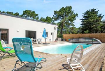 Villa pour 6 personnes, avec terrasse et piscine à Saint-Jean-de-Monts