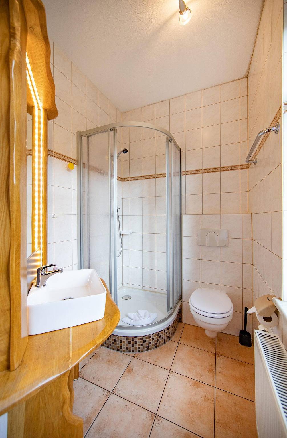 Doppelzimmer ohne Balkon in Königstein, Elbsandsteingebirge