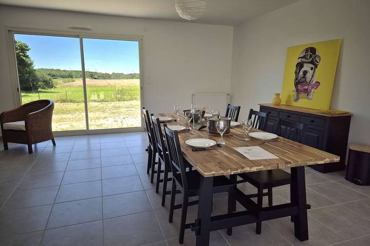 Maison de vacances pour 6 personnes, avec jardin, animaux acceptés