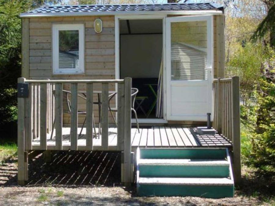 Camping la Marmotte - Mobile home 2 persons - Mobile home - 12 m² in La Bourboule, Volcans d'Auvergne Regional Nature Park
