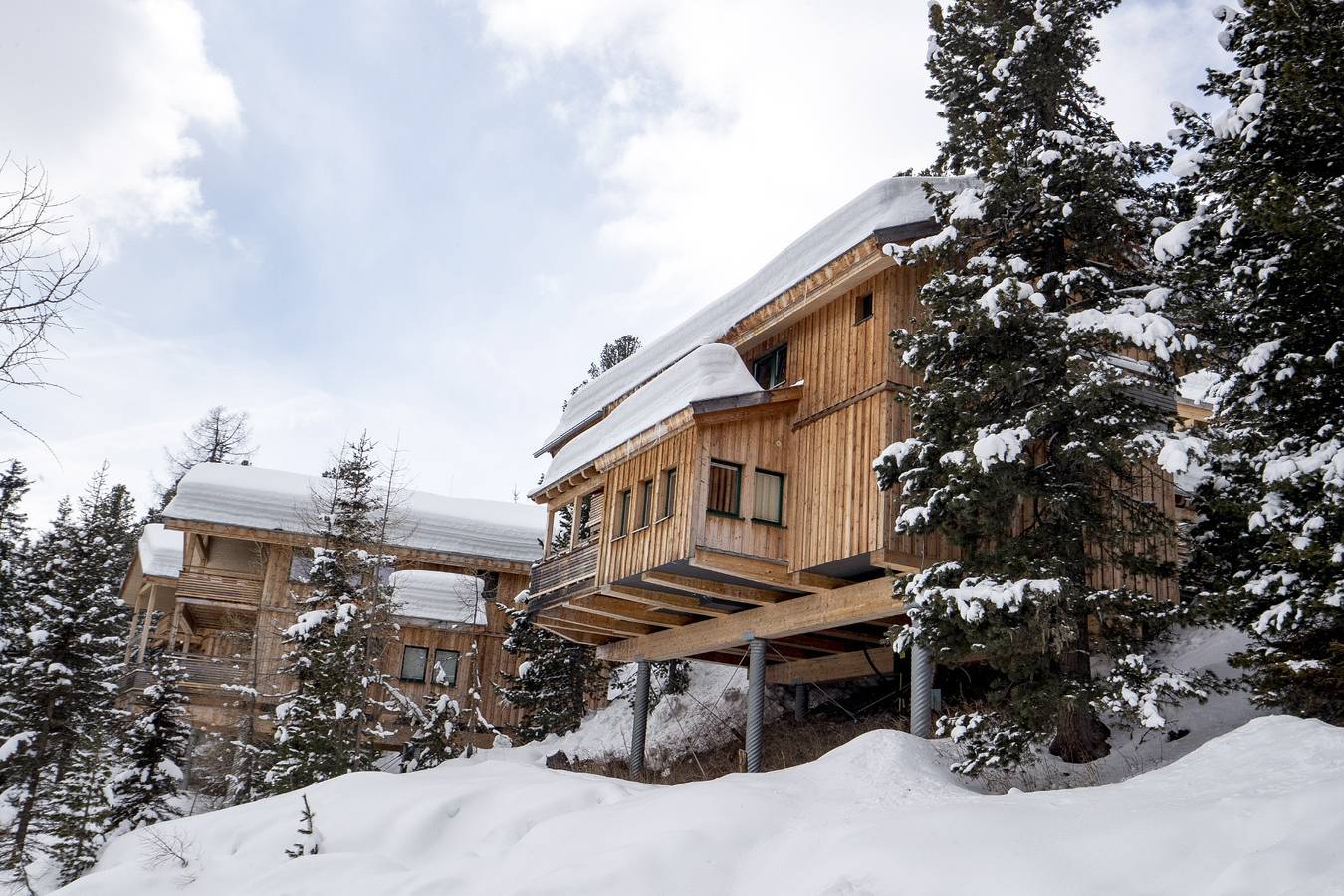 Ferienhaus # 36 mit Sauna und Whirlpool innen in Stadl-Predlitz, Turracher Höhe