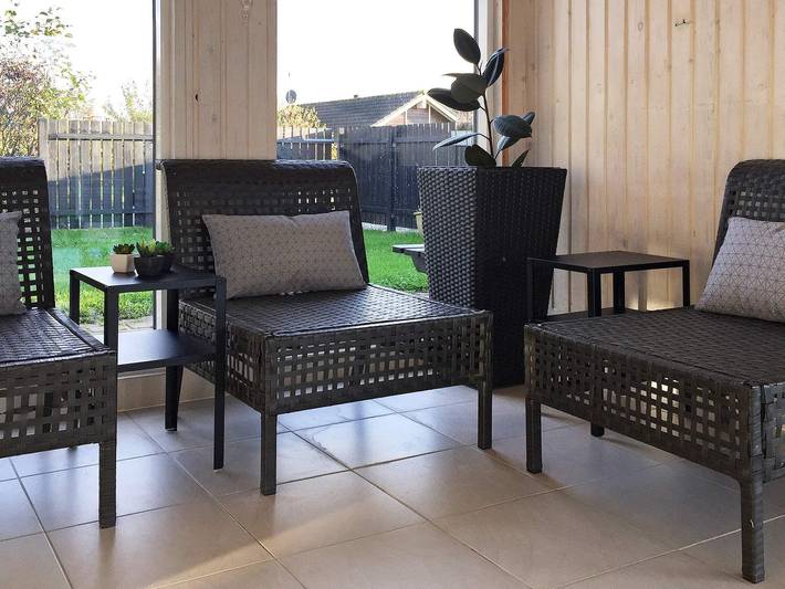 Ferienhaus für 9 Personen, mit Pool und Sauna sowie Terrasse, kinderfreundlich in Pøt Strandby - 4