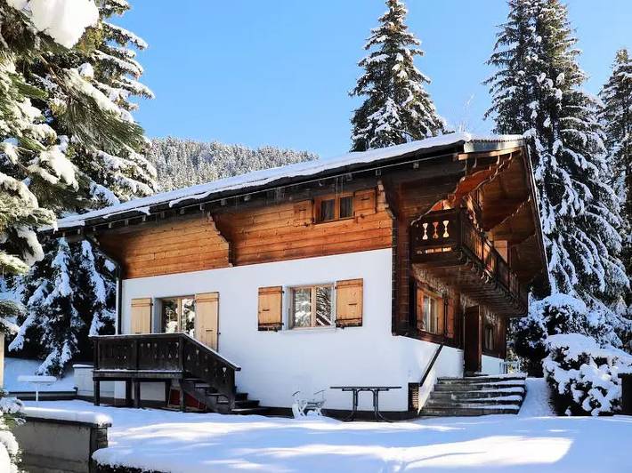 Chalet für 11 Personen, mit Balkon und Terrasse sowie Garten in Villars-sur-Ollon