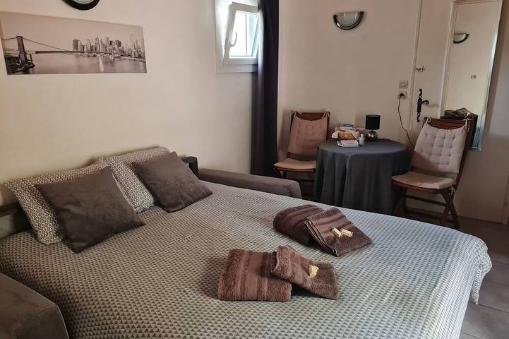 Appartement de vacances pour 2 personnes, avec jardin ainsi que terrasse et piscine - 1