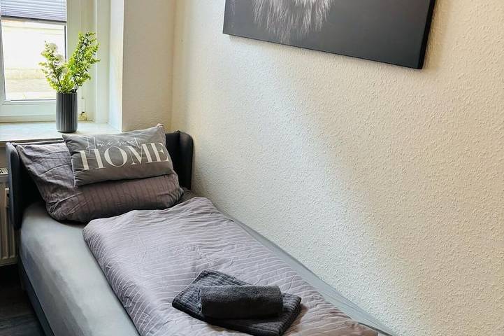 Ferienwohnung für 3 Personen, mit Garten in Talsperre Pöhl - 2