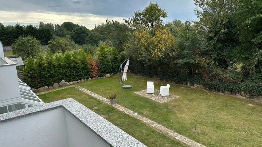 Ferienwohnung für 3 Personen, mit Balkon und Whirlpool sowie Garten und Sauna in Biendorf - 4