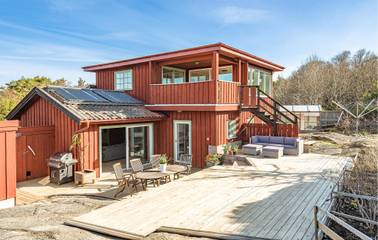 Ferienhaus für 7 Personen, mit Whirlpool und Terrasse sowie Garten und Sauna, mit Haustier in Bohuslän