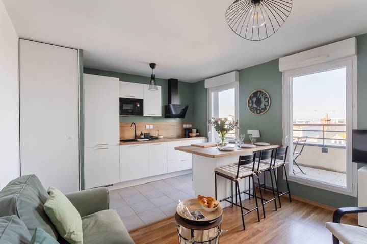 Location de vacances pour 4 personnes, avec balcon à Saint-Malo