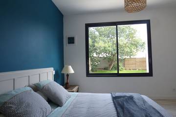 Location de vacances pour 6 personnes, avec terrasse et jardin à Riantec