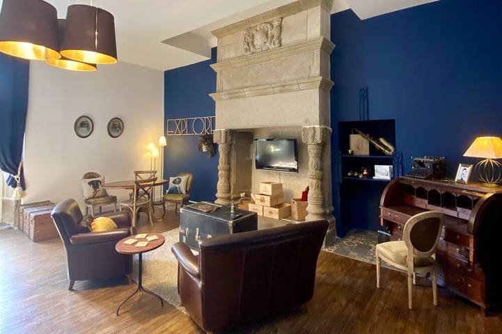 Château pour 2 personnes, avec Jardin en Bretagne
