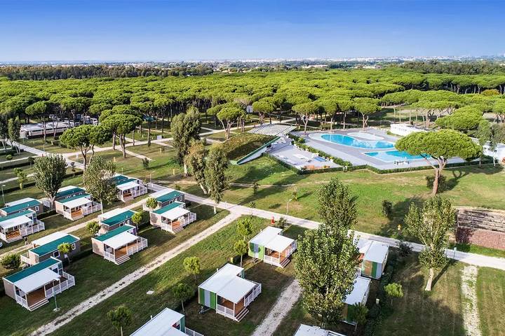 Bungalow für 4 Personen, mit Pool und Terrasse in Latium - 3