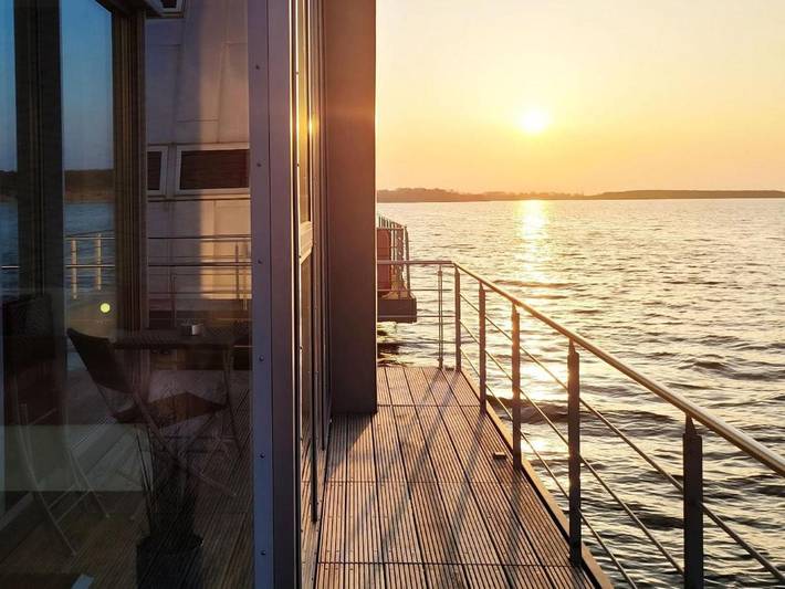 Ferienhaus für 4 Personen, mit Terrasse im Lausitzer Seenland