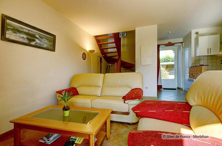 Ferienwohnung Golf von Morbihan: Charmante Gartenoase mit Privatparkplatz in Le Tour-du-Parc, Côte des Mégalithes