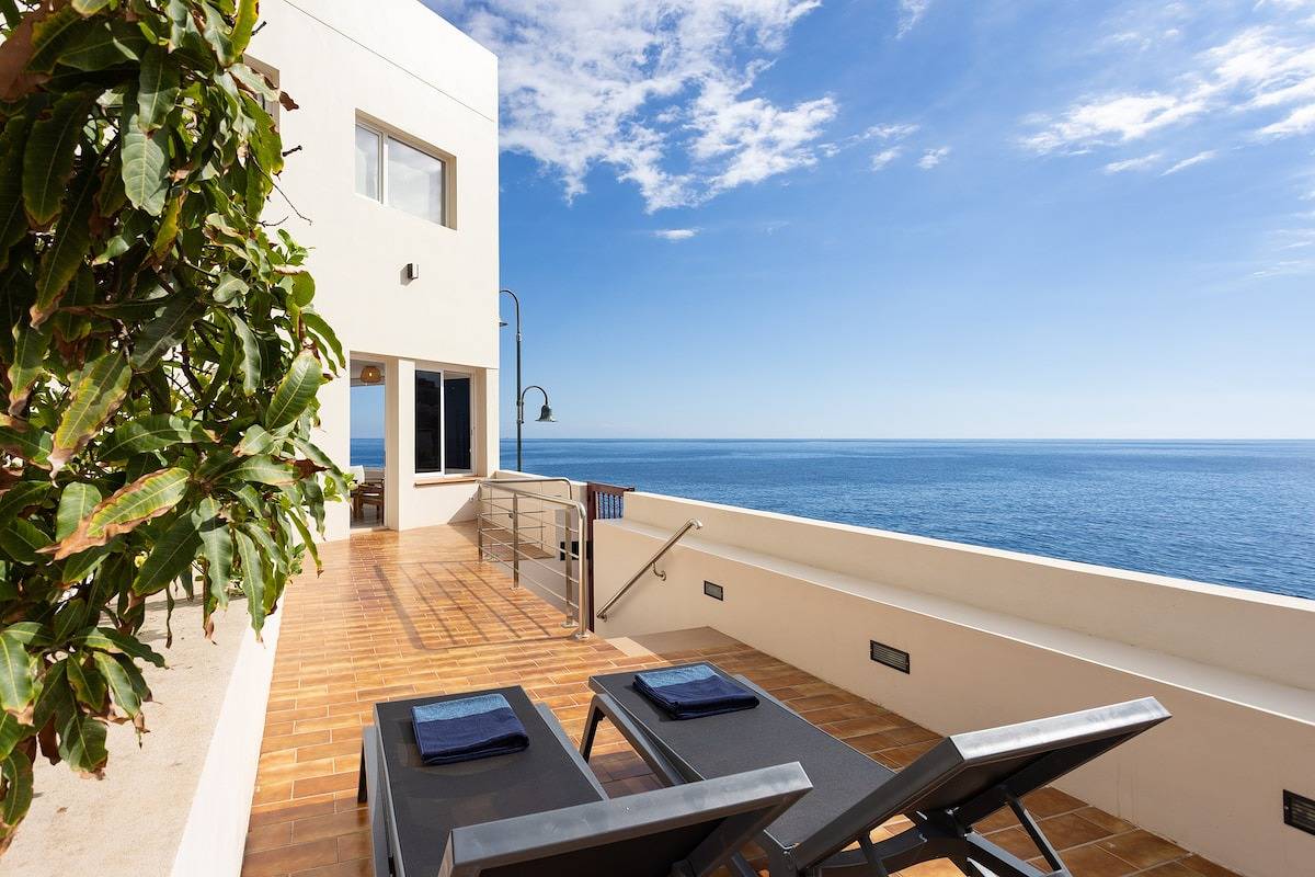 Chalet für 4 Personen mit Terrasse in Arigoña, Las Caletillas