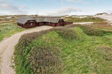 Ferienhaus mit Meerblick für 8 Personen, mit Terrasse und Sauna am Ringkøbing Fjord