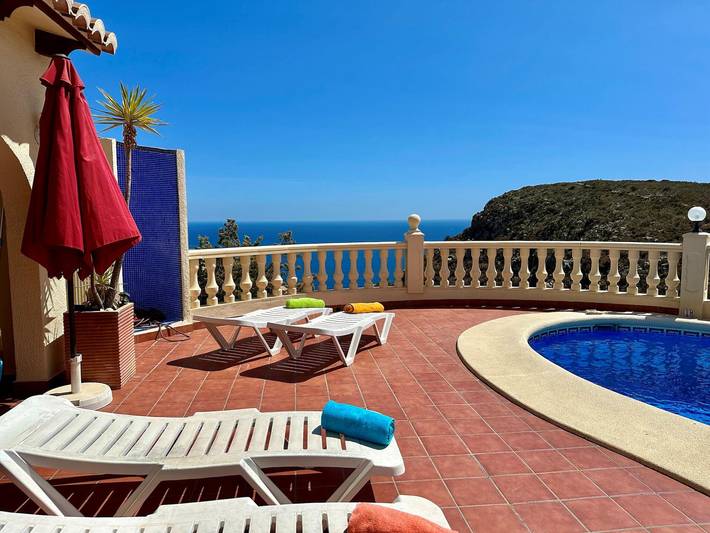 Casa rural para 6 personas, con terraza en Benitachell