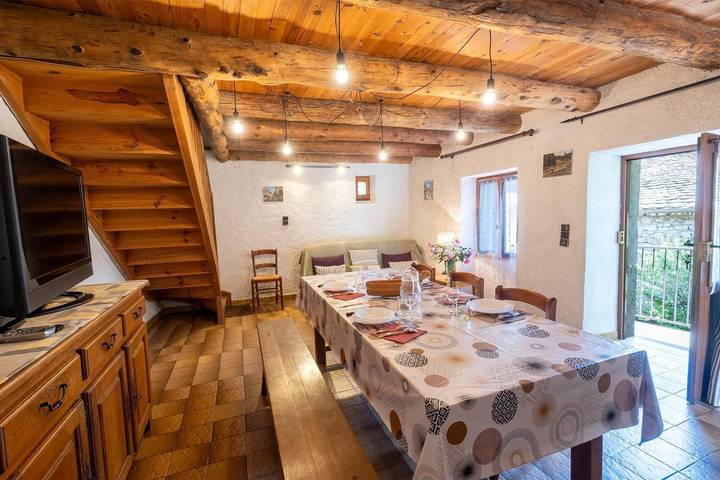 Gîte pour 4 personnes, avec Balcon ainsi que Terrasse et Vue dans les Gorges du Tarn - 4