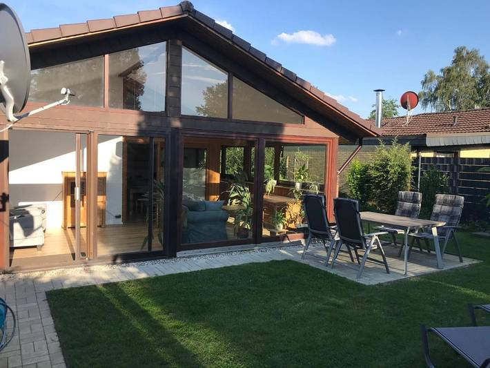 Ferienhaus für 5 Personen, mit Terrasse und Garten sowie Sauna und Ausblick in Wettringen