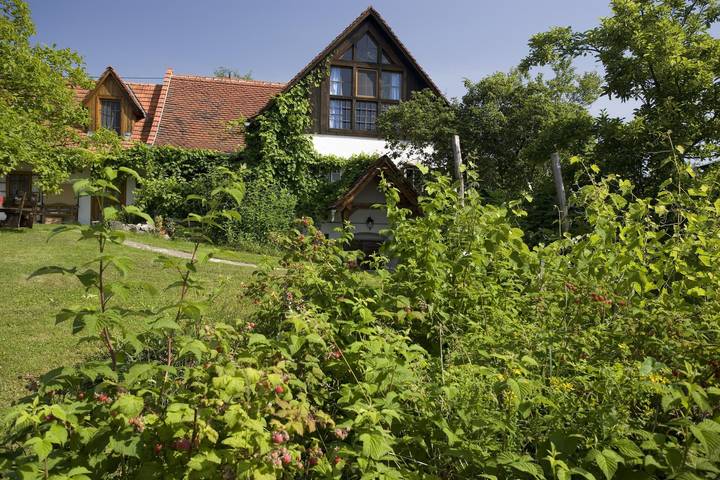 Ferienwohnung für 3 Personen, mit Terrasse und Garten, kinderfreundlich