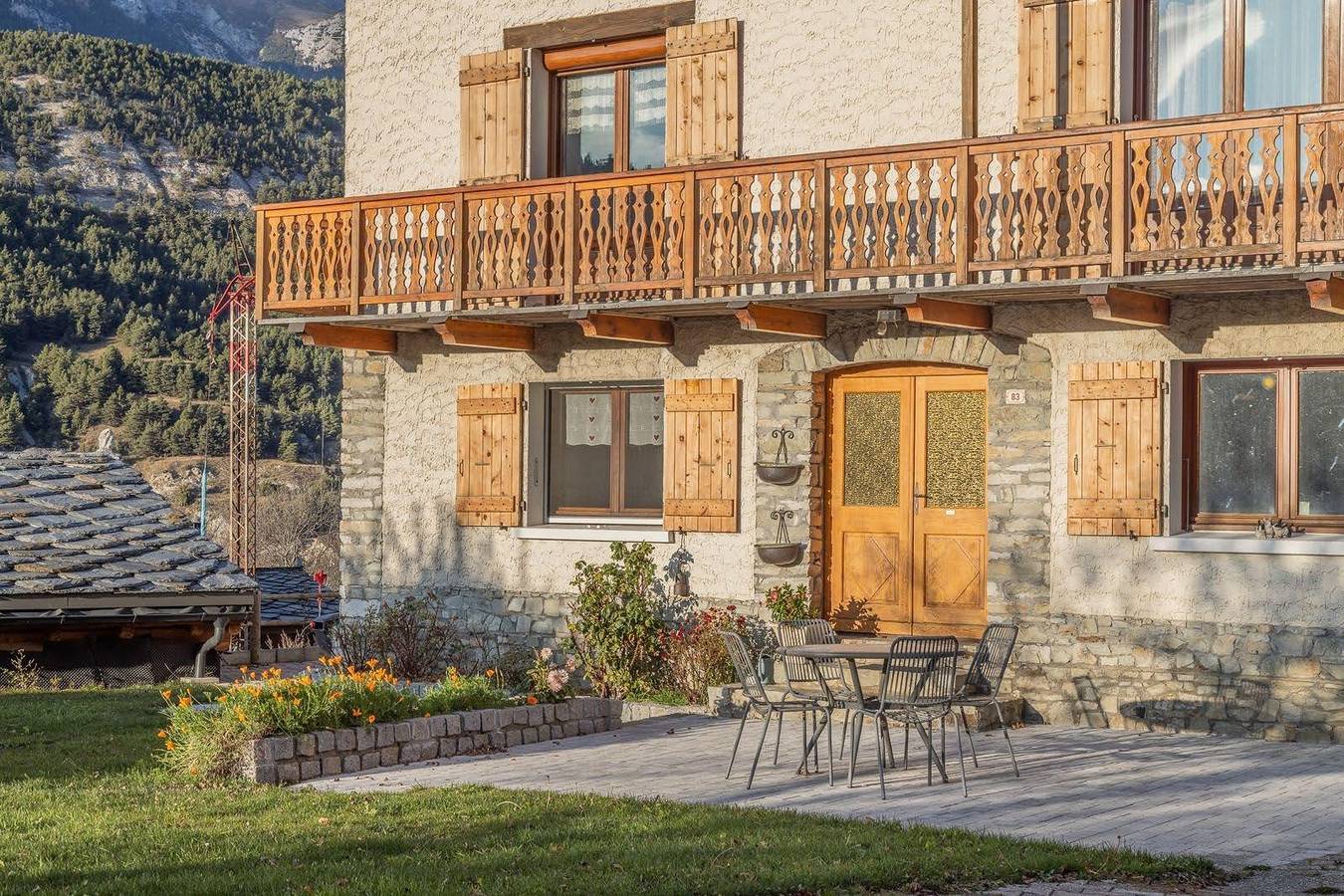 Le Bossate in Bramans, Saint-Jean-de-Maurienne regio