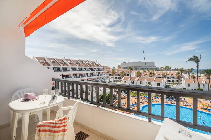 Ferienhaus für 4 Personen, mit Balkon und Garten an der Costa Adeje
