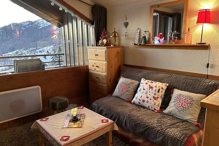 Ganze Wohnung, Cosy 28m2 apartment at the foot of the slopes with garage in Saint-François-Longchamp 1650, Saint-François-Longchamp