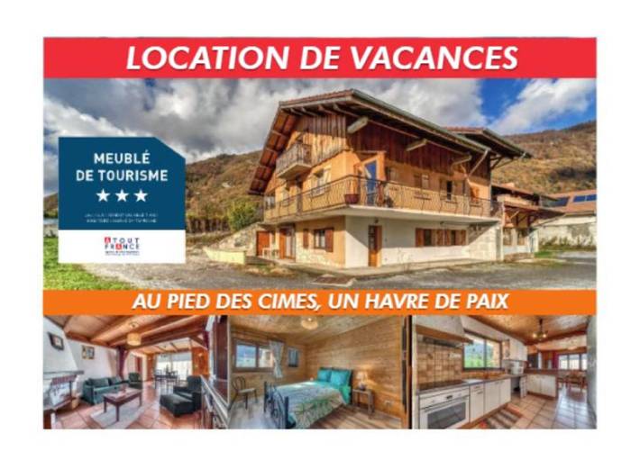 Appartement de vacances pour 8 personnes, avec piscine ainsi que vue et jardin
