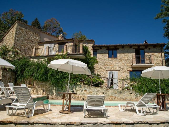 Ferienhaus für 10 Personen, mit Garten und Pool sowie Terrasse - 1