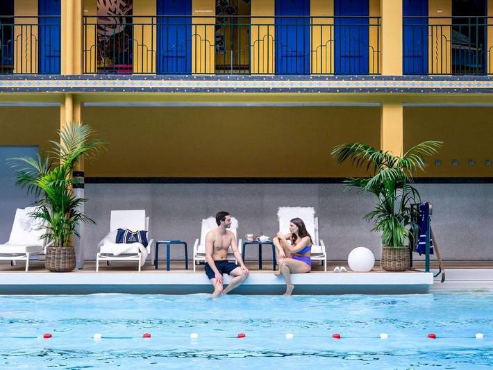 Hôtel pour 4 personnes, avec vue et terrasse ainsi que piscine et sauna, animaux acceptés dans Parc des Princes - 3