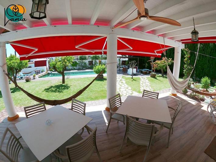 Apartamento para 2 personas, con piscina además de jardín y vistas en Sancti Petri