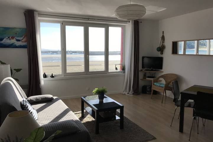 Ganze Wohnung, Le Bigorneau Imprenable View of the Morgat Crozon Beach in Morgat, Crozon