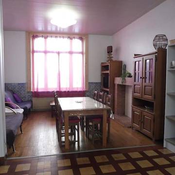 Gîte pour 8 personnes, avec terrasse, animaux acceptés dans Gare De Wimille Wimereux