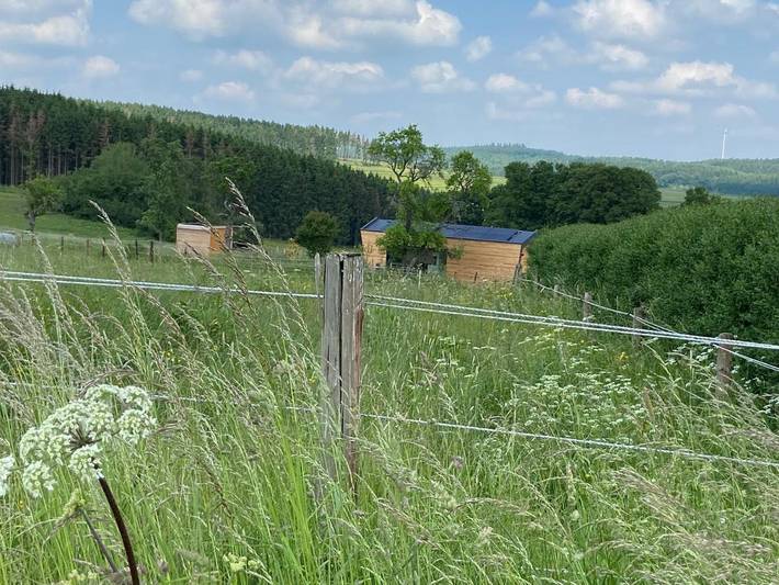 Ferienhaus für 2 Personen, mit Terrasse und Garten sowie Sauna und Ausblick