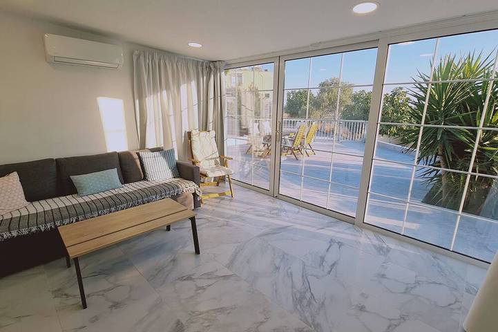 Ferienwohnung für 4 Personen, mit Garten und Balkon - 1