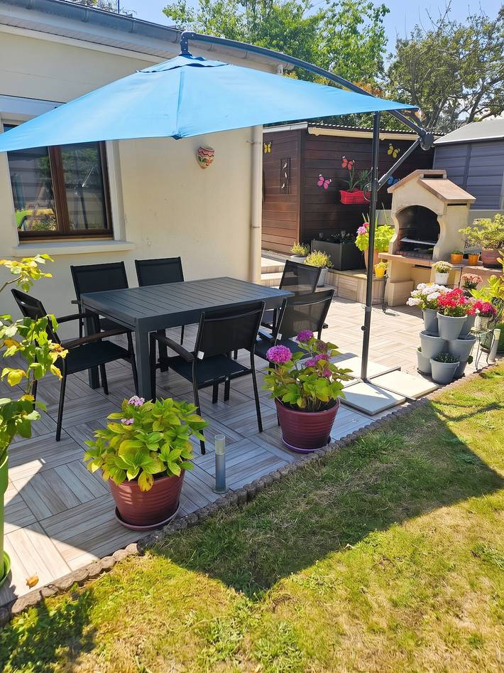 Komfortables Haus in Ver-sur-Mer mit privatem Garten in Ver-sur-Mer, Côte de Nacre