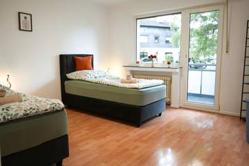 Ferienwohnung für 6 Personen, mit Garten in Oberhausen