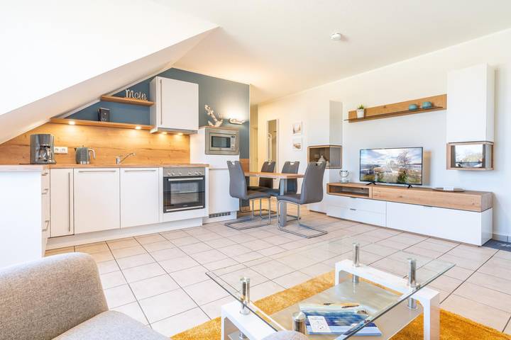 Ferienwohnung für 4 Personen, mit Terrasse und Pool sowie Sauna und Meerblick in Rerik