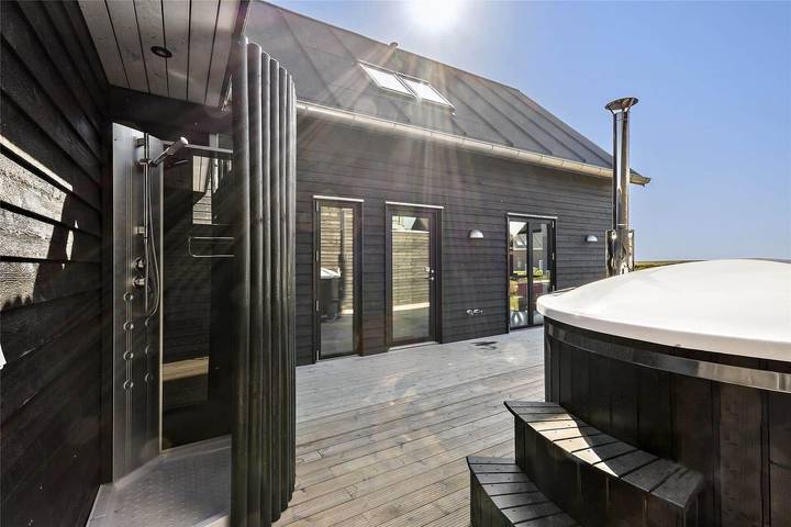 Ferienhaus mit Meerblick für 6 Personen, mit Balkon und Whirlpool auf Rømø - 3