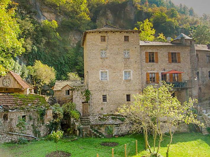 Maison de vacances pour 10 personnes, avec jardin et terrasse à Sainte-Enimie