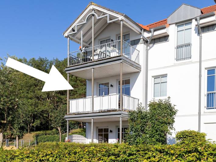 Ferienwohnung für 5 Personen, mit Balkon, kinderfreundlich auf der Halbinsel Mönchgut - 2