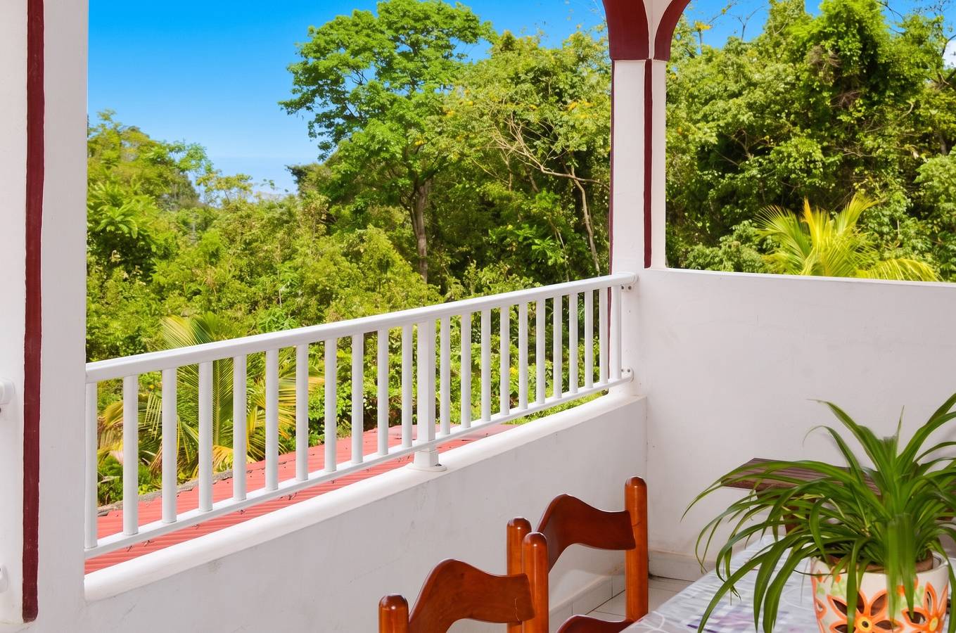 Entire apartment, Spacious apartment with pool in Deshaies 200 m² - Private garden in Deshaies, Guadeloupe (Caribbean)