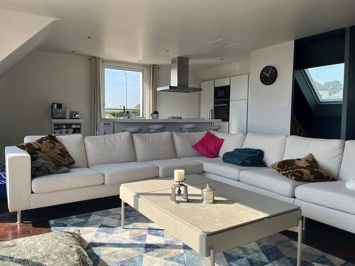 Location de vacances pour 8 personnes, avec vue ainsi que jardin et terrasse dans Bréhec - 4